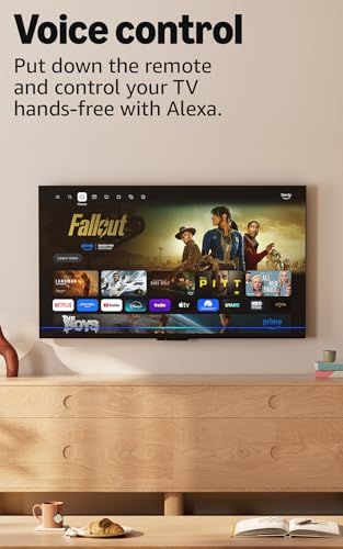 Amazon Ember 85" Mini-LED Series with Fire TV (newest model), QLED 4K UHD smart TV, Dolby Vision IQ, 144hz gaming mode, Ambient Experience, find shows faster with Alexa+