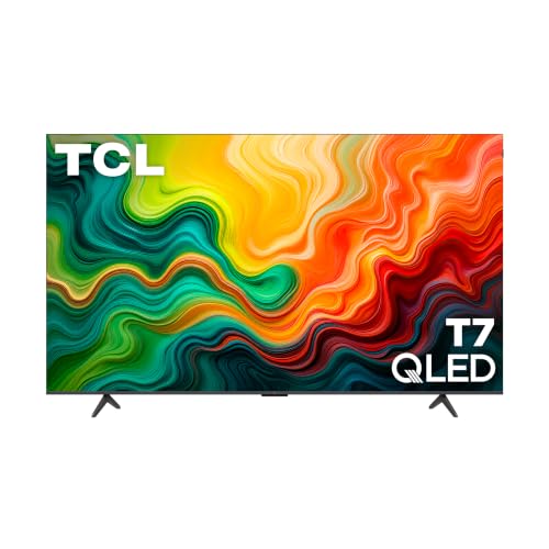 TCL Class T7 Series | 4K QLED HDR | 2025 Model | 120HZ-144HZ High Brightness Smart Google TV Dolby Atmos Audio | Voice Remote Alexa Gaming Streaming Television