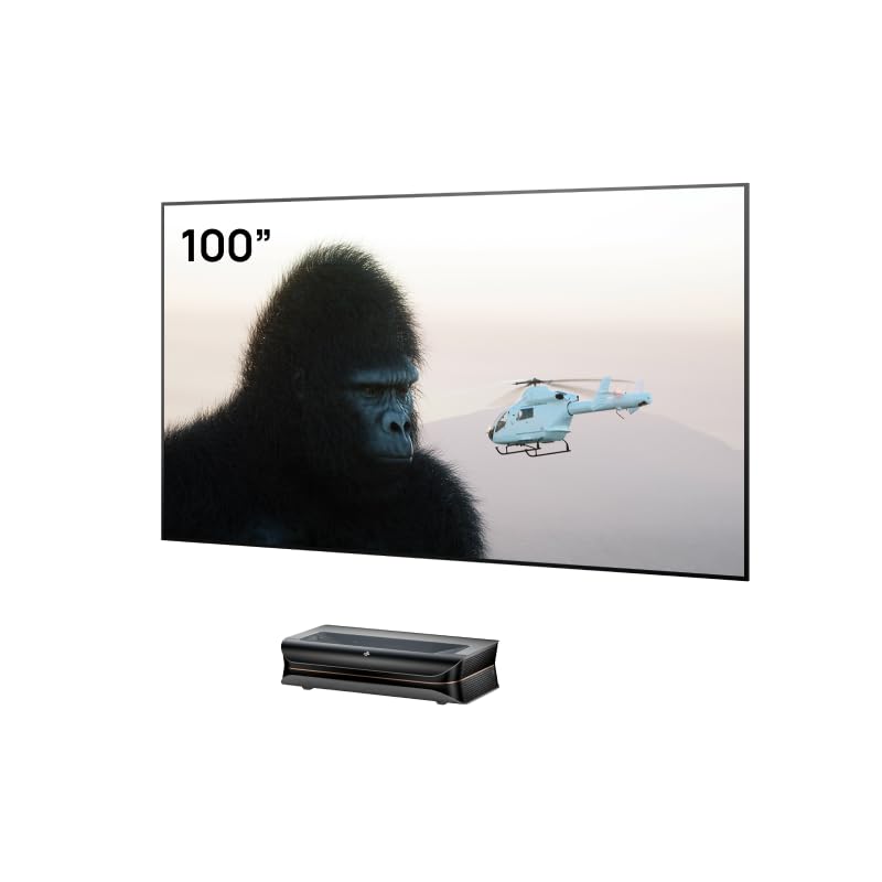 AWOL Vision LTV-3000 Pro 4K Laser Projector with MW Screen
