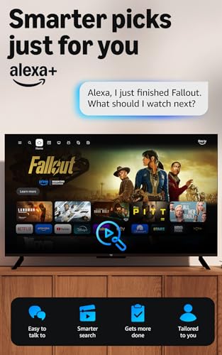 Amazon Ember 50-Inch 4-Series 4K Fire TV with Alexa
