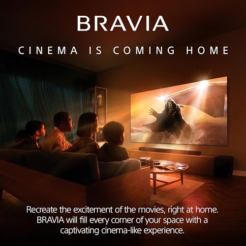 Sony BRAVIA 5 55-Inch 4K Mini LED Smart TV (K-55XR50) with BRAVIA Theater Bar 7 9-Speaker Soundbar (HT-A7100) Bundle