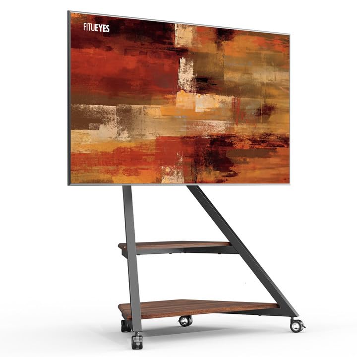 FITUEYES Rolling TV Stand
