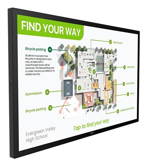 Philips 55-Inch UHD Multi-Touch Android 13 Display
