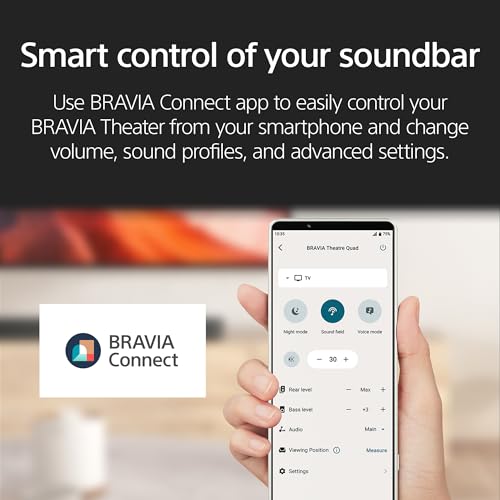 Sony BRAVIA 5 55-Inch 4K Mini LED Smart TV (K-55XR50) with BRAVIA Theater Bar 7 9-Speaker Soundbar (HT-A7100) Bundle