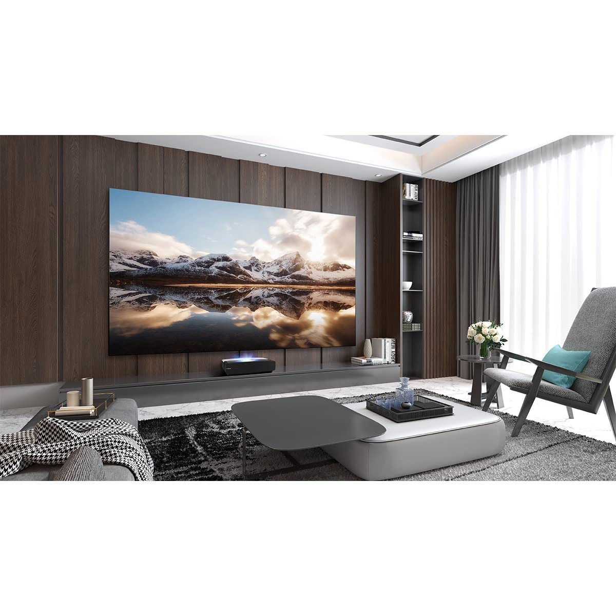 Hisense 4K Smart Laser Projector for Home Theater