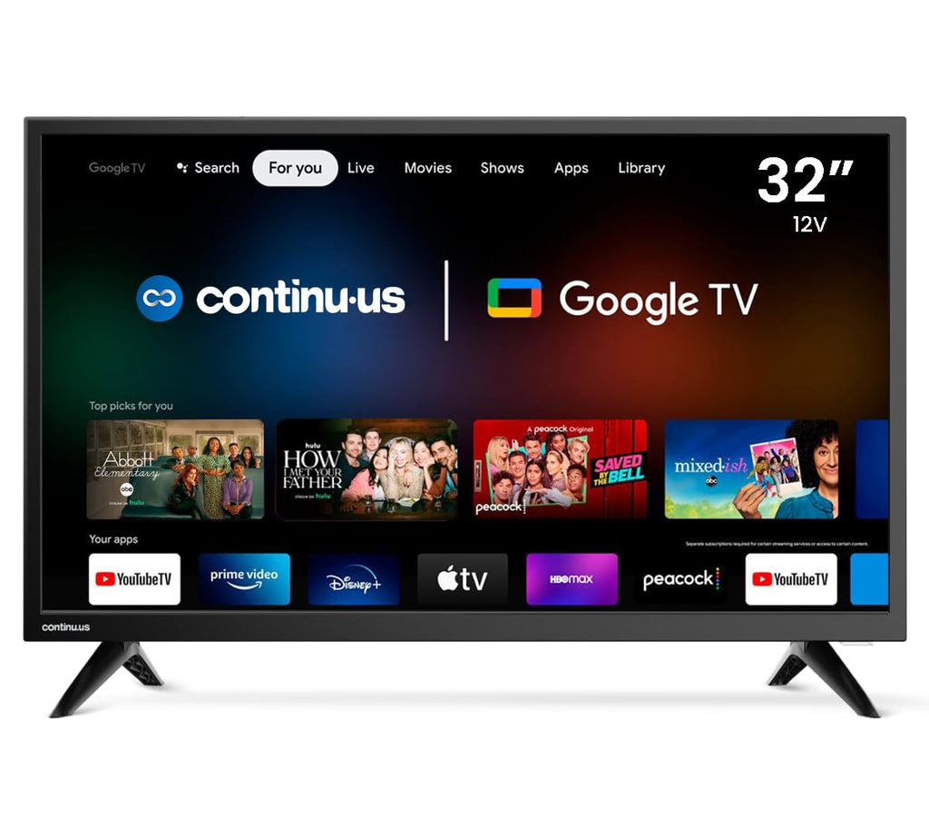 Continu.us RV Smart TV with Built-In Streaming