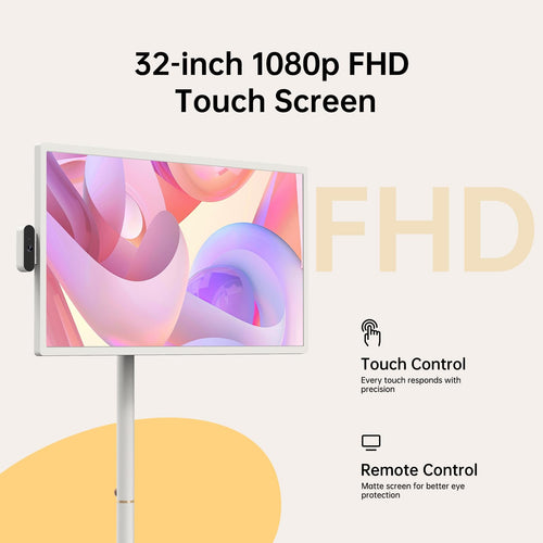 ApoloSign Rolling Touchscreen Smart TV with Android 13