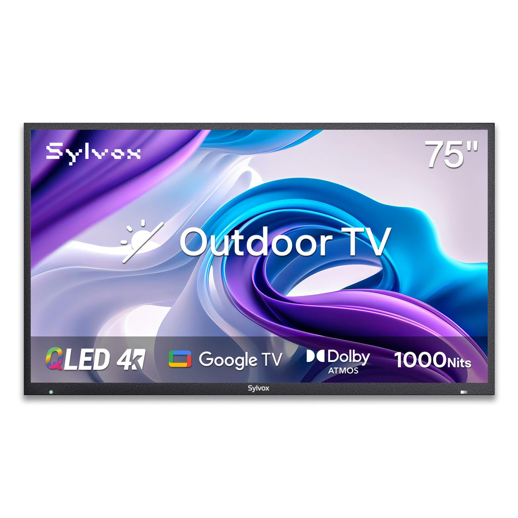 SYLVOX Weatherproof Outdoor Smart TV for Patio Use