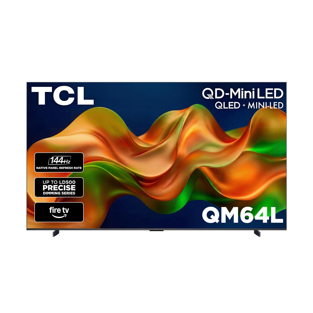 TCL QM64L QD-Mini LED 4K QLED Fire Smart TV 144Hz