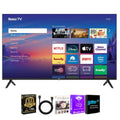 Roku 50-Inch Select 4K QLED Smart TV Remote Bundle
