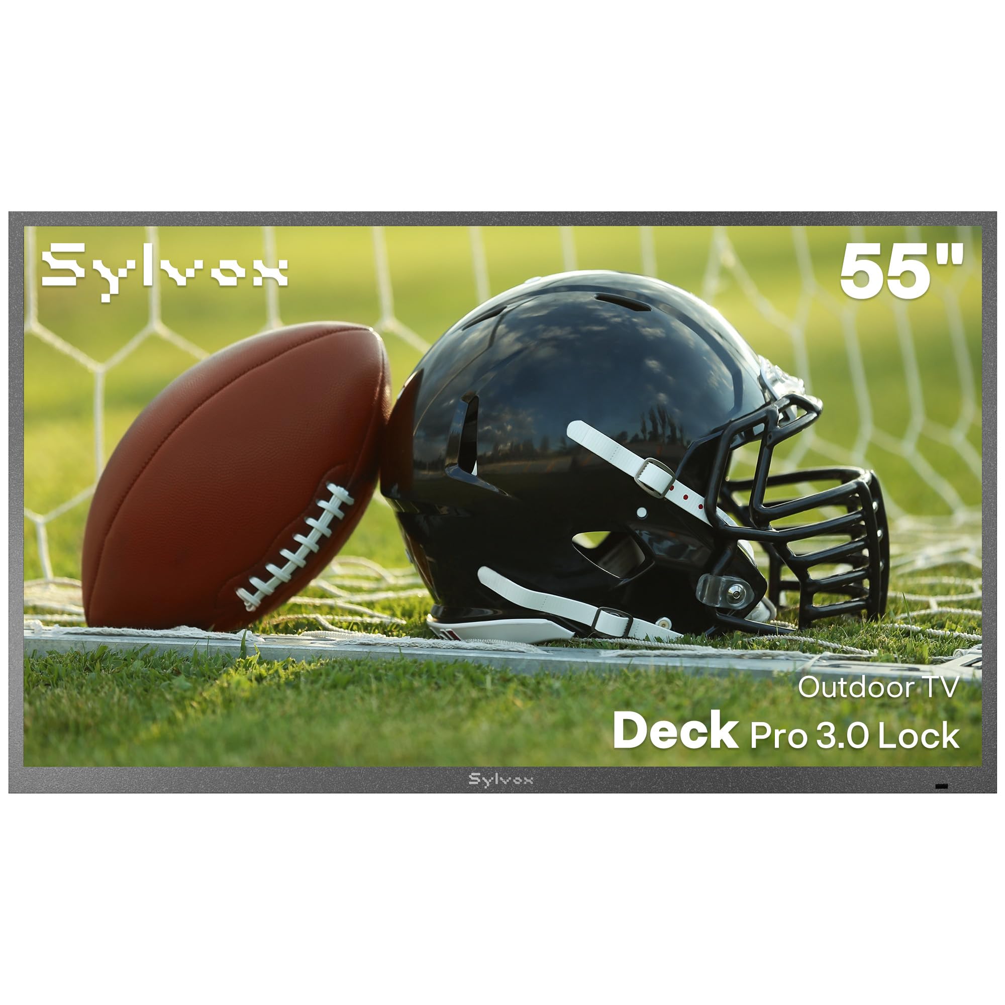 SYLVOX 55-Inch Deck Pro Outdoor Google TV, Partial Sun