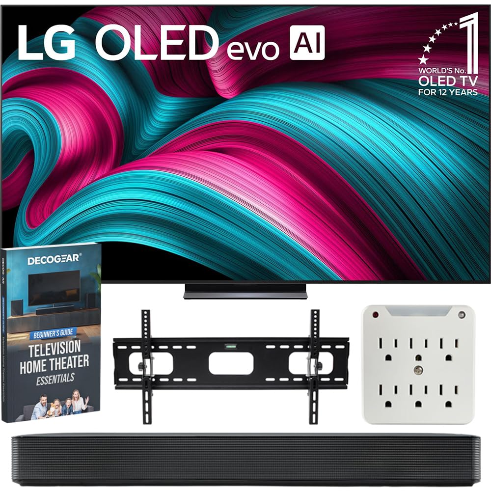 LG C5 OLEDC5PUA OLED evo 4K webOS Smart TV Bundle