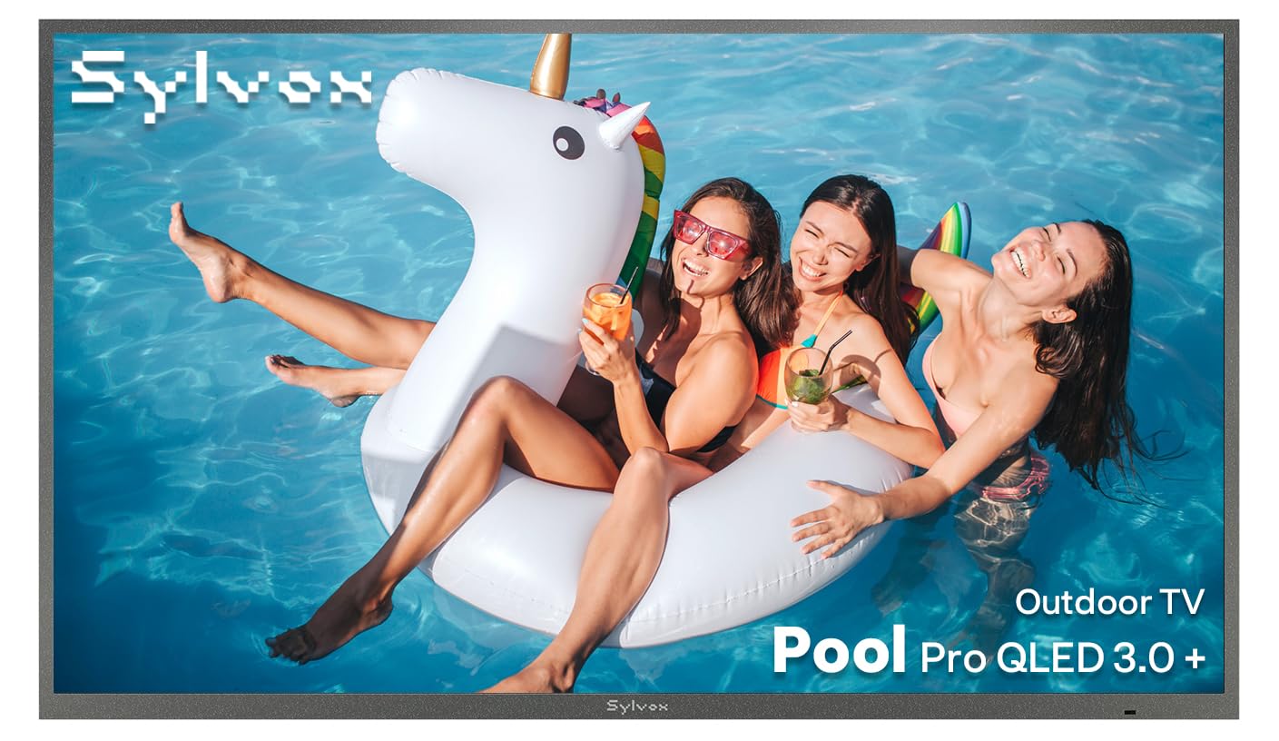 SYLVOX 55-Inch Deck Pro Outdoor Google TV, Partial Sun