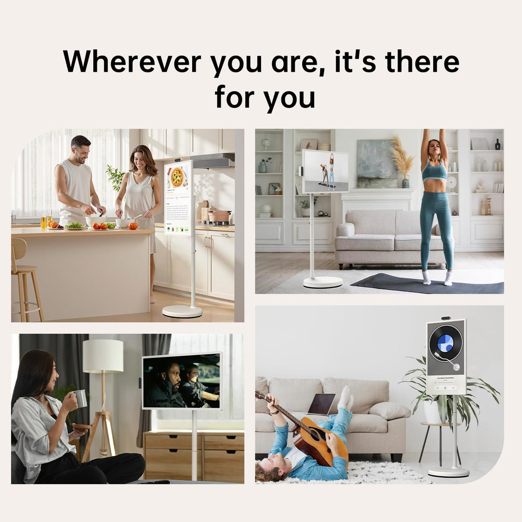 ApoloSign Rolling Touchscreen Smart TV with Android 13