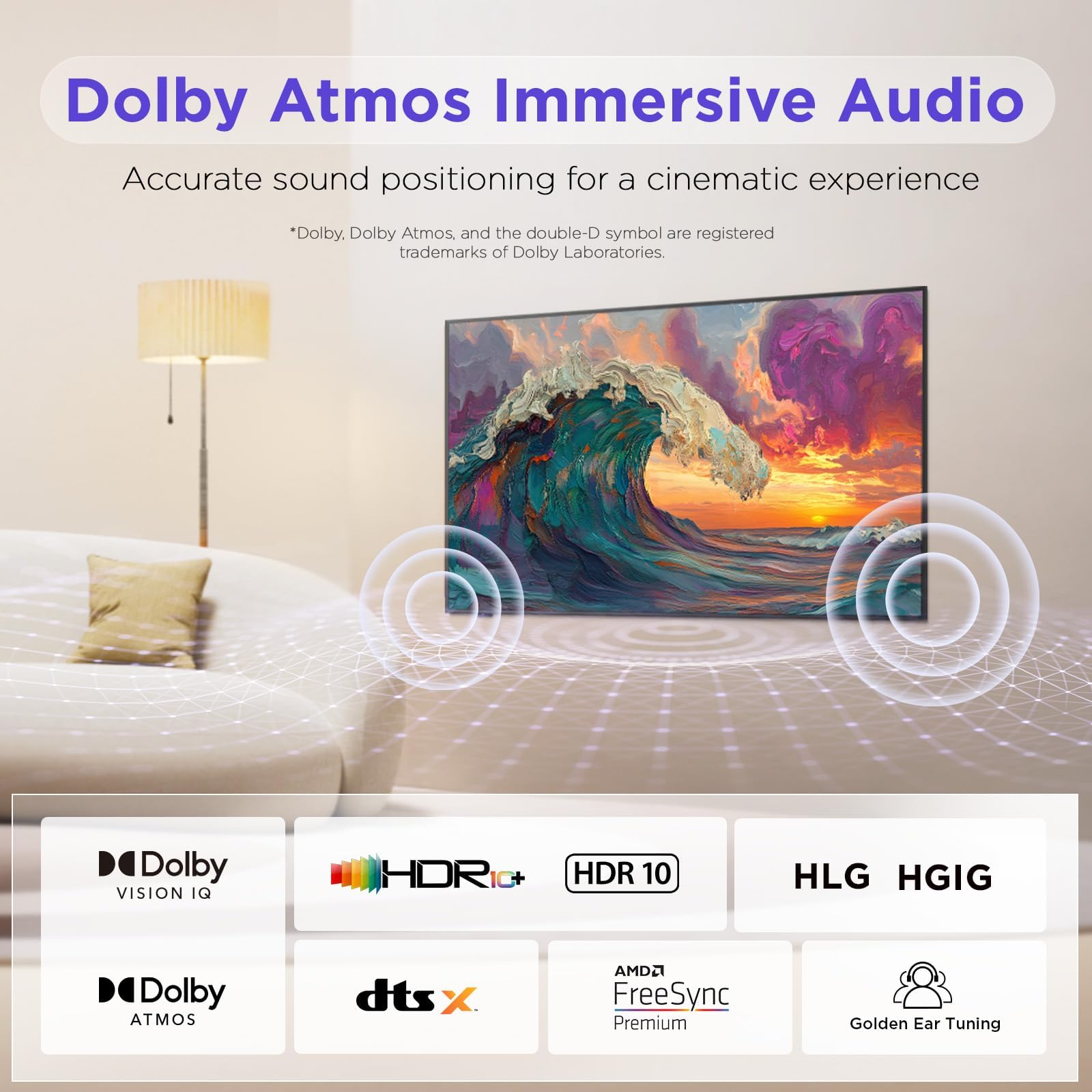 iFFALCON Frame Gaming Smart TV with Art Display Mode