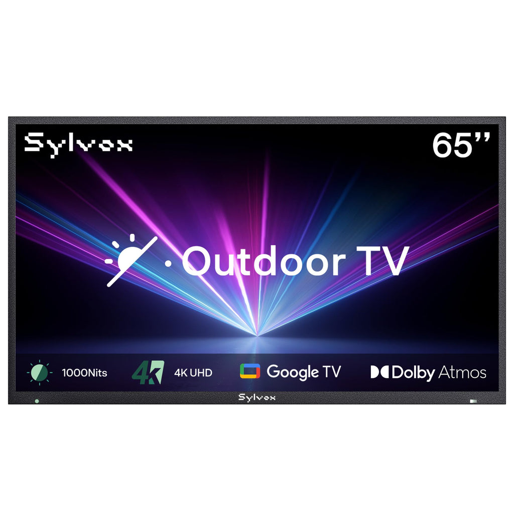 SYLVOX Weatherproof Outdoor Smart TV for Patio Use