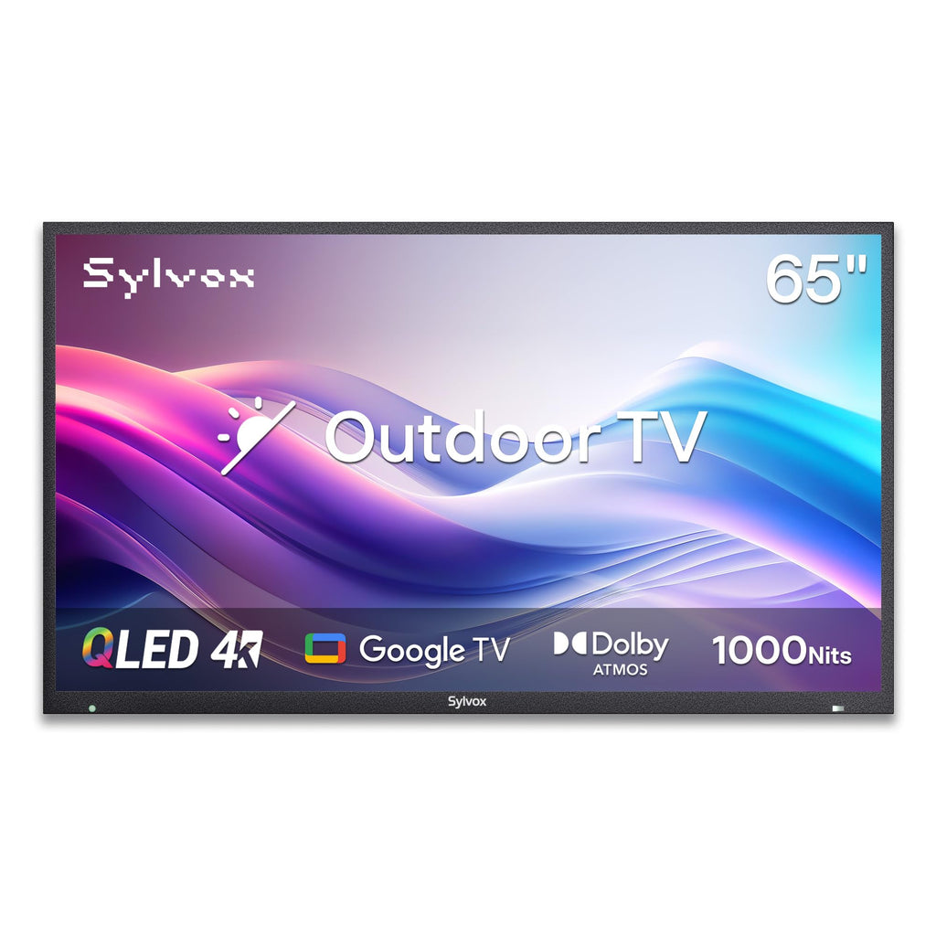 SYLVOX Weatherproof Outdoor Smart TV for Patio Use