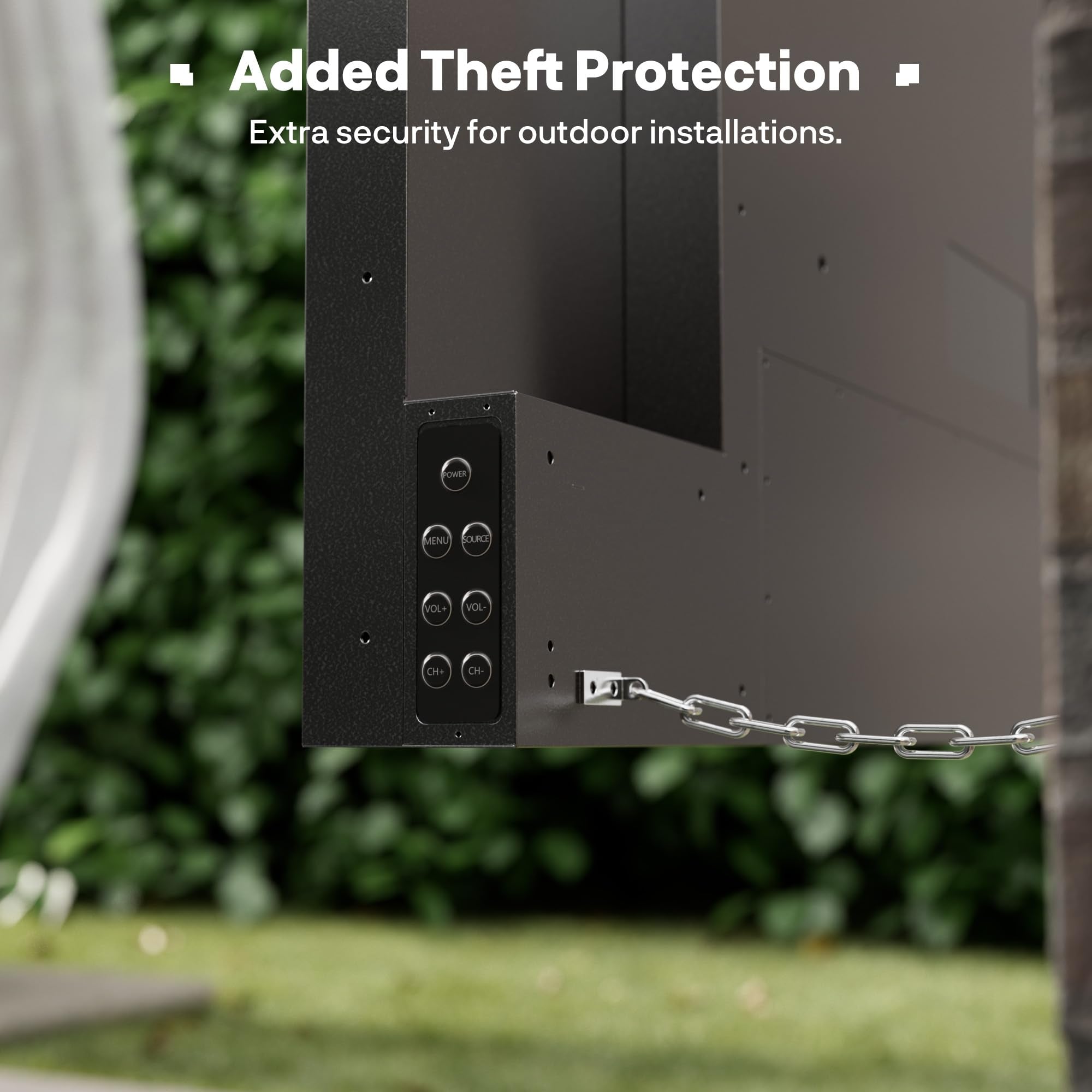 SYLVOX 55-Inch Deck Pro Outdoor Google TV, Partial Sun