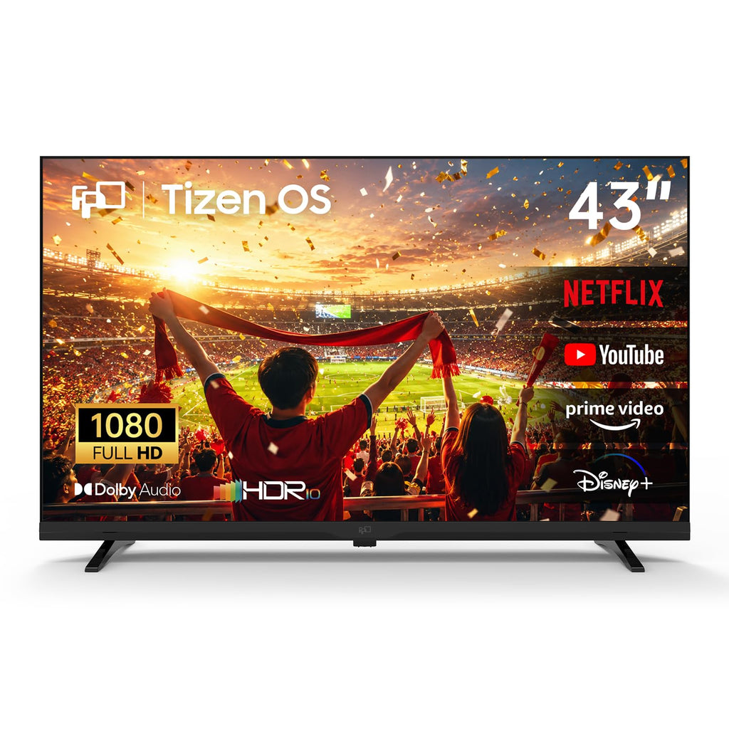 FPD 43-Inch LED Smart Flat Screen TV for Home