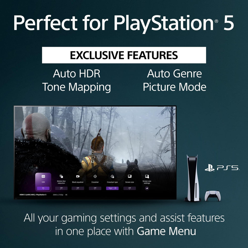 Sony 65 Inch 4K Ultra HD TV X90L Series: BRAVIA XR Full Array LED Smart Google TV