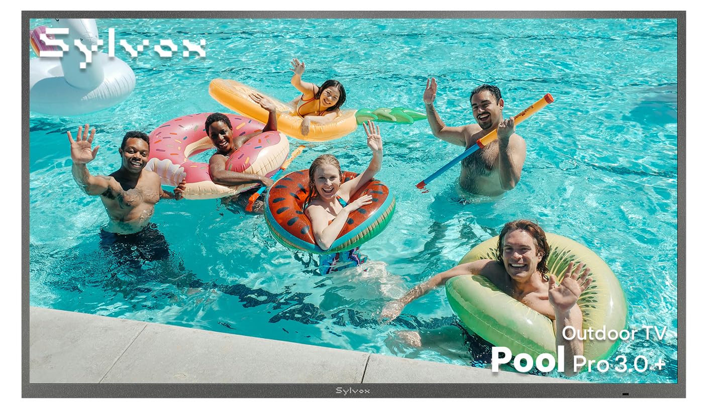 SYLVOX 55-Inch Deck Pro Outdoor Google TV, Partial Sun
