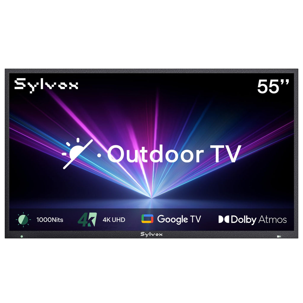 SYLVOX Weatherproof Outdoor Smart TV for Patio Use