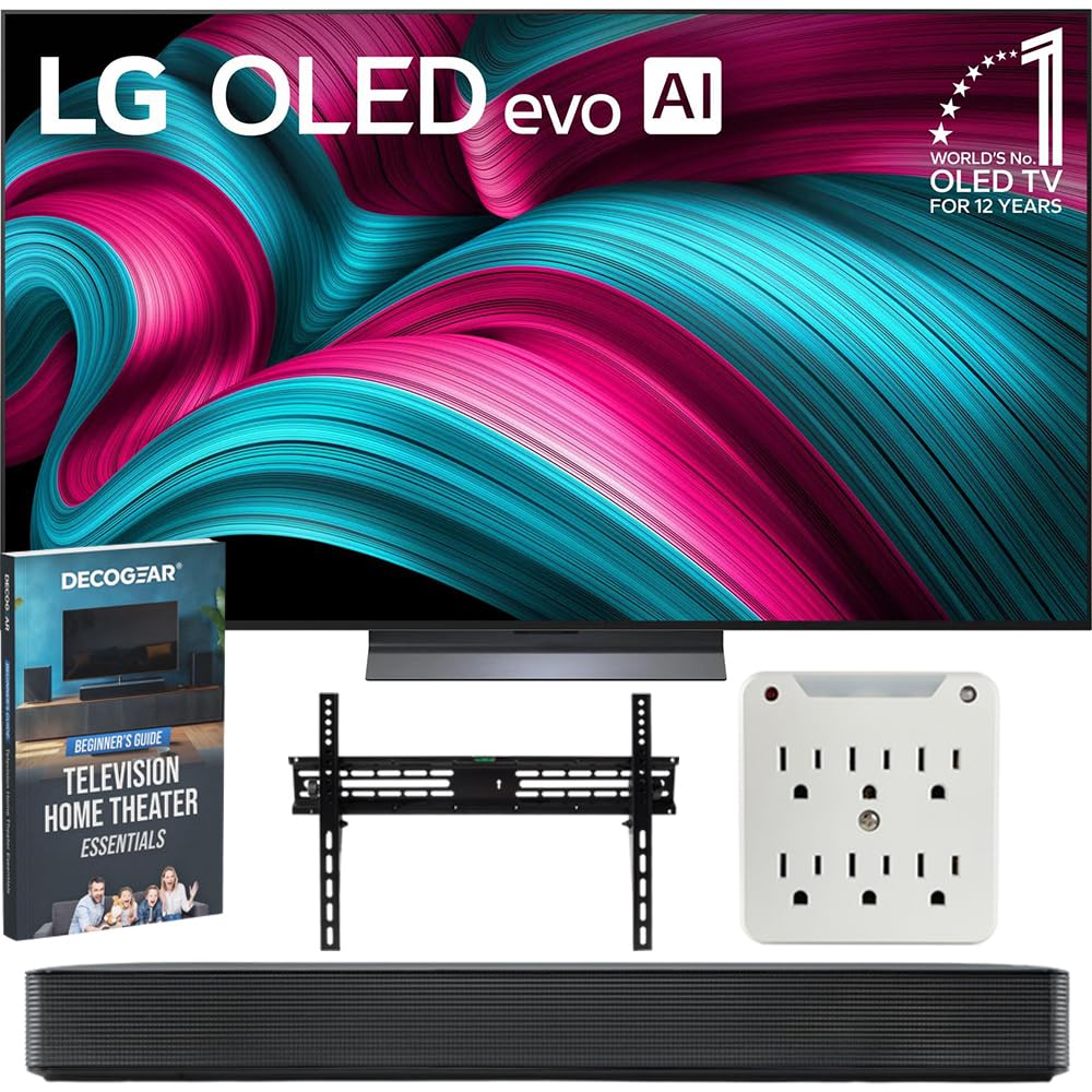 LG C5 OLEDC5PUA OLED evo 4K webOS Smart TV Bundle