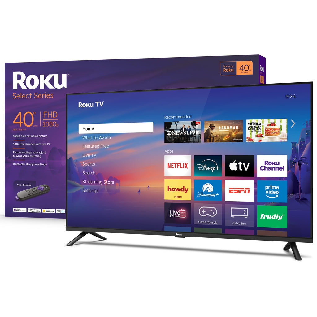 Roku HD Smart TV with Voice Remote and Built-In Streaming