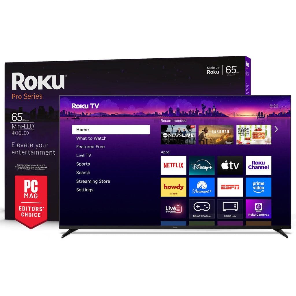 Roku Pro Series 4K Mini-LED QLED Smart TV with 120Hz