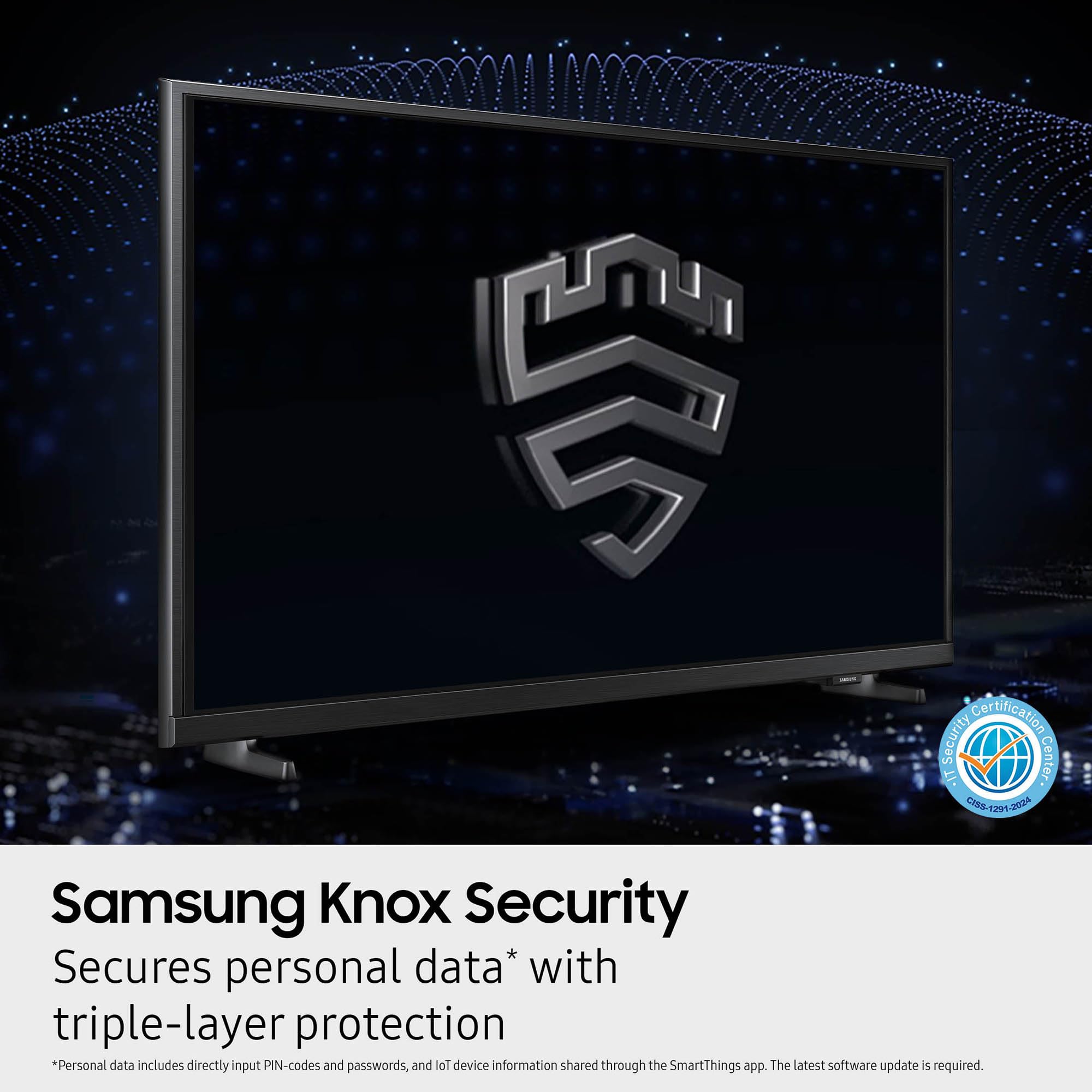 Samsung Smart TV with Built-In Streaming Apps