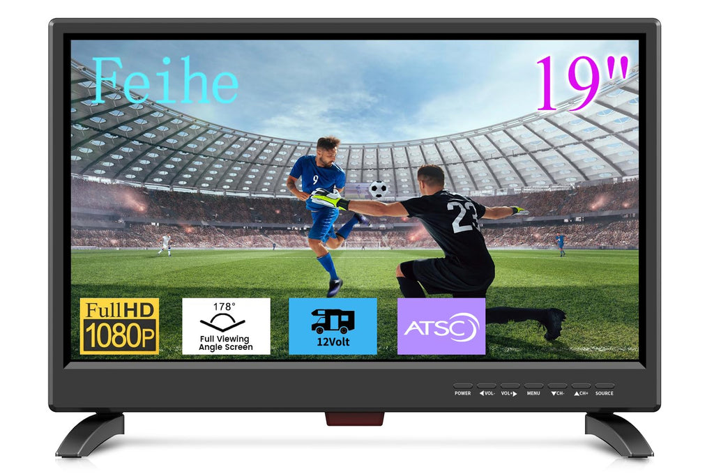 Feihe 19-Inch LED Widescreen TV for Kitchen and RV