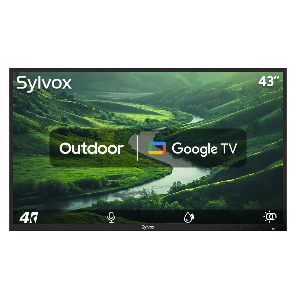 SYLVOX Weatherproof Outdoor Smart TV for Patio Use