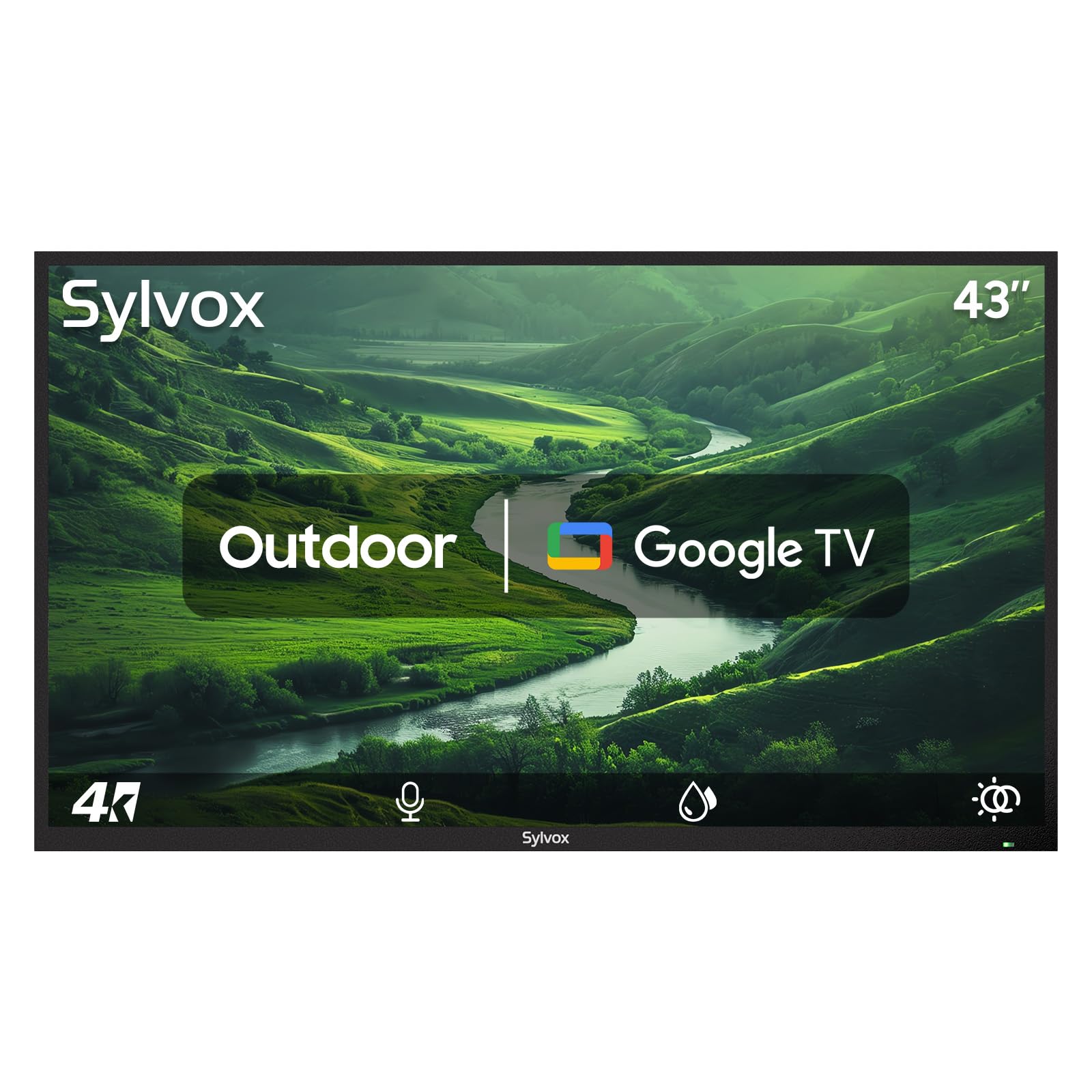 SYLVOX Weatherproof Outdoor Smart TV for Patio Use