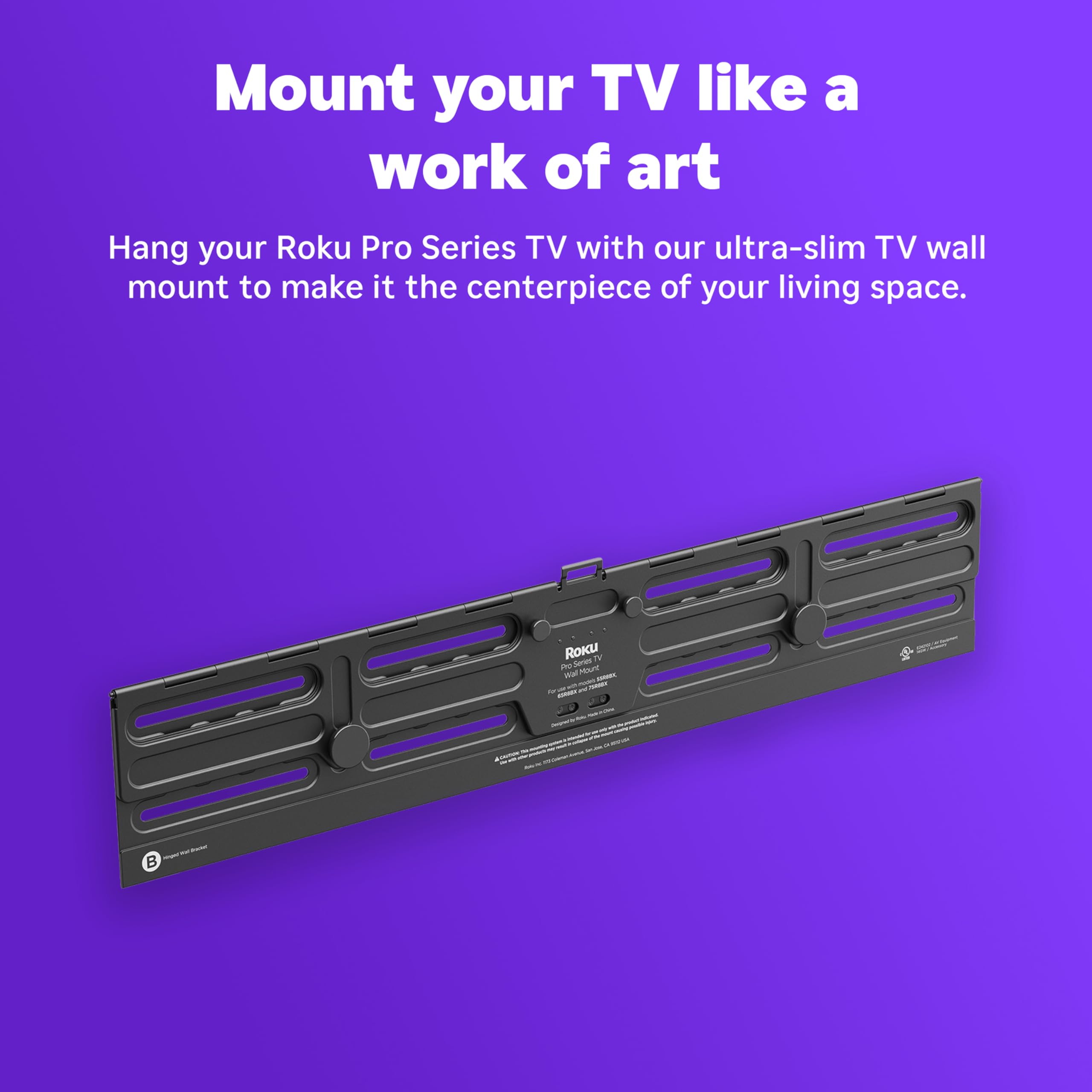 Roku Smart TV 2025 – Pro Series, Mini-LED TV – RokuTV with Backlit Voice Remote Pro – Flat Screen 4K QLED Television with 120Hz Refresh Rate & Dolby Vision IQ, Live News, Sports, Entertainment