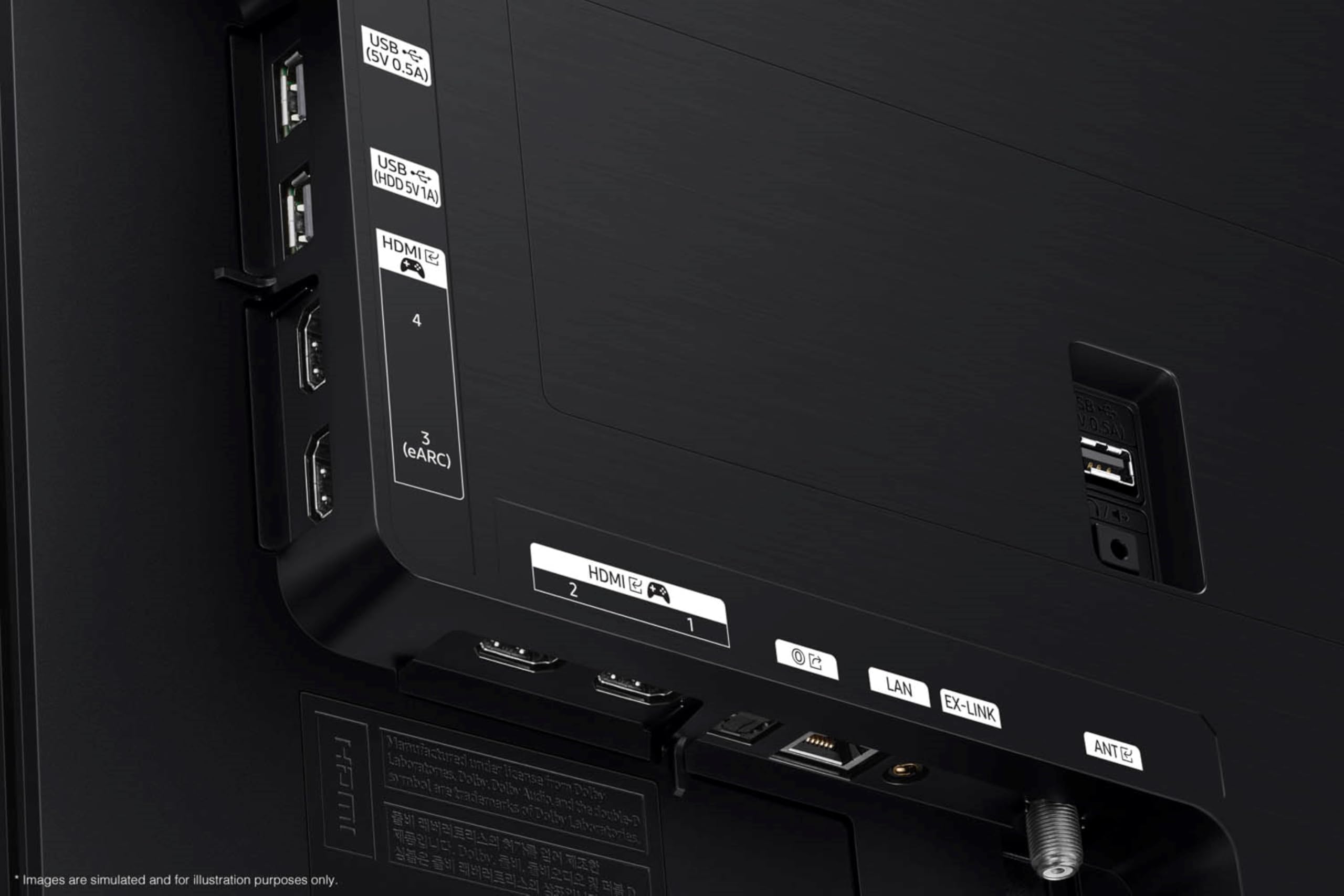SAMSUNG S90FA Series TV with Amber Protection (2025)