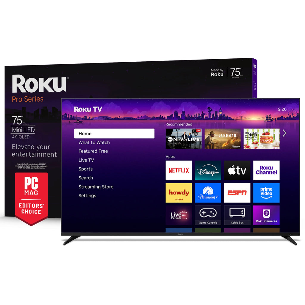 Roku Pro Series 4K Mini-LED QLED Smart TV with 120Hz