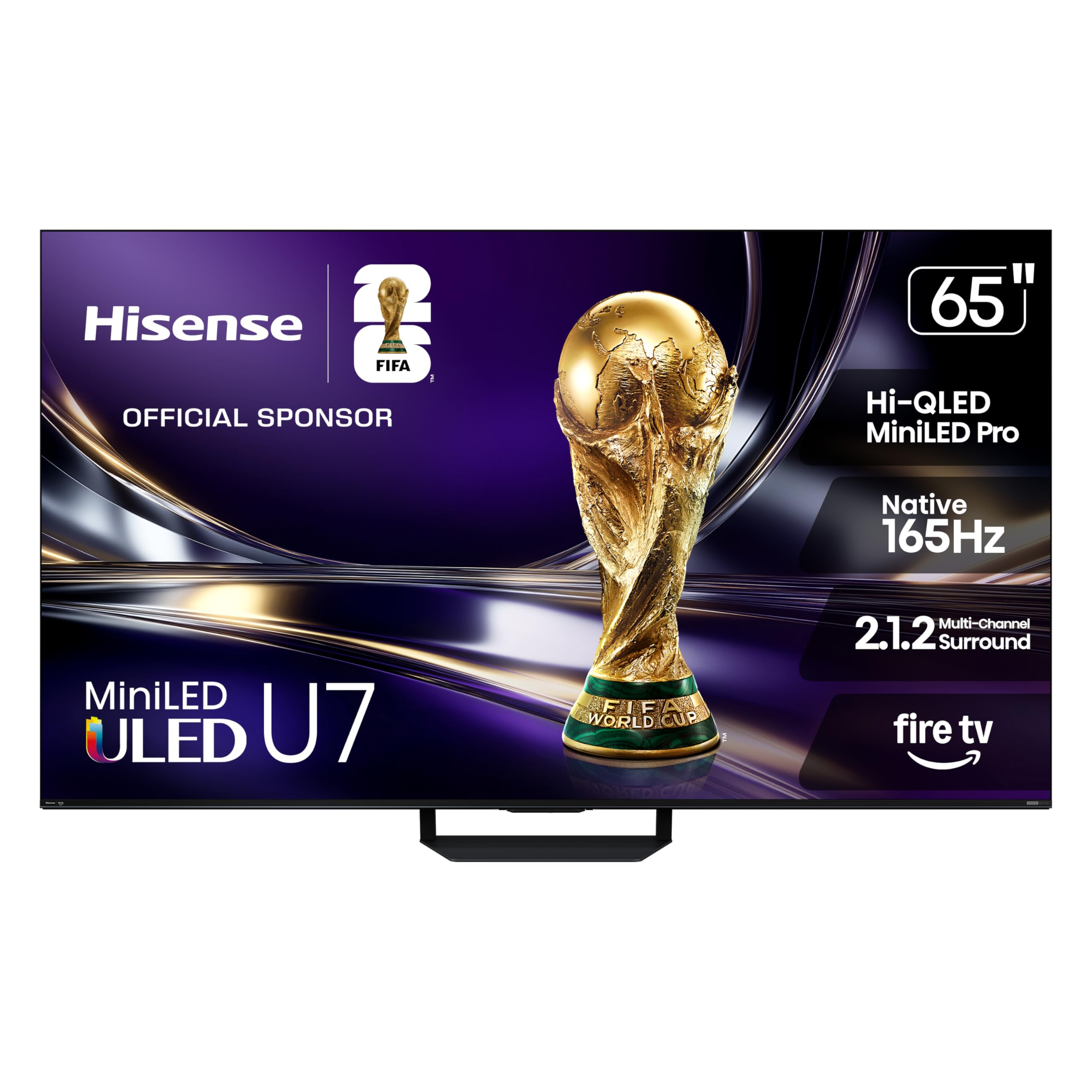 Hisense U7 4K Mini-LED ULED Fire Smart TV 2026