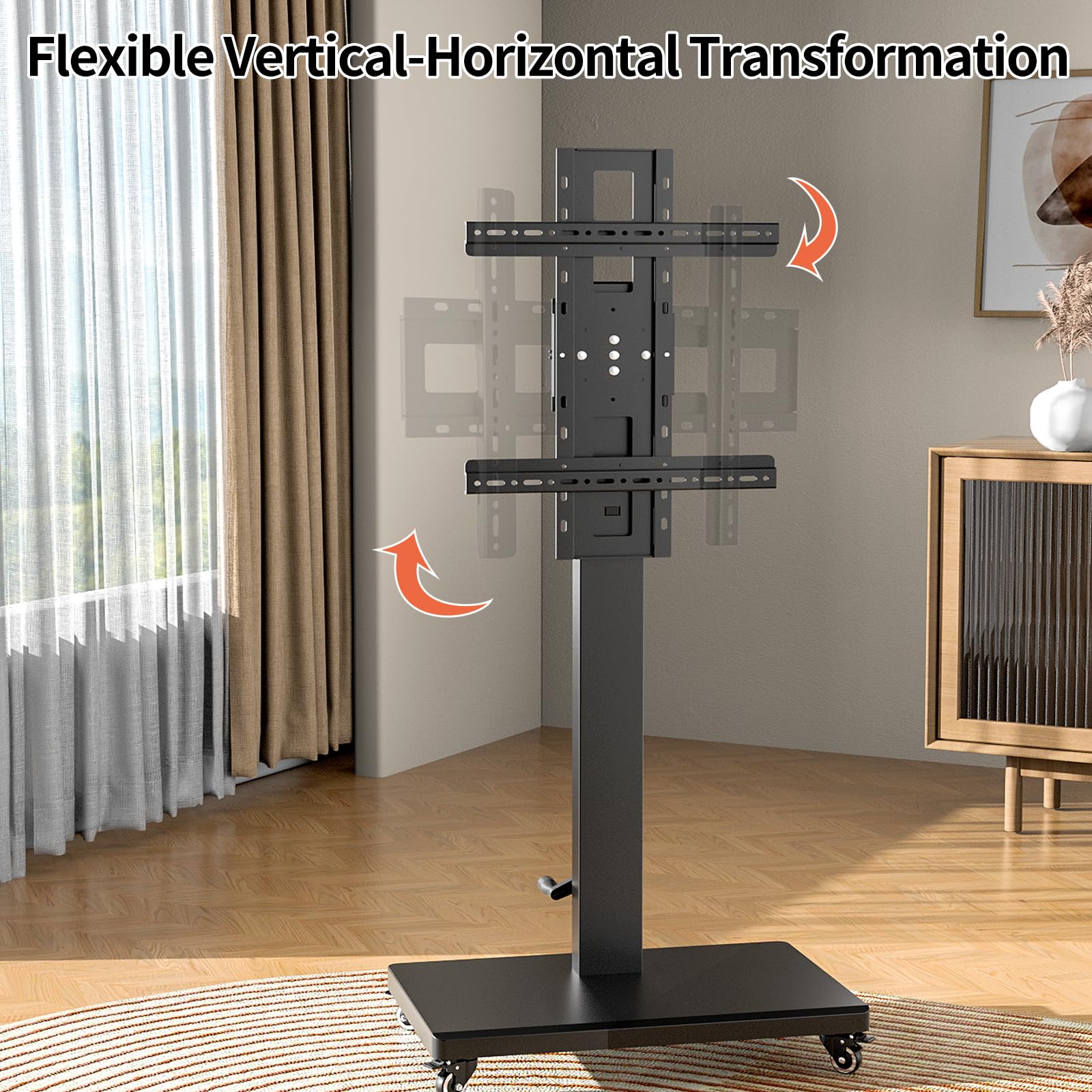 XinleTech Rolling TV Stand