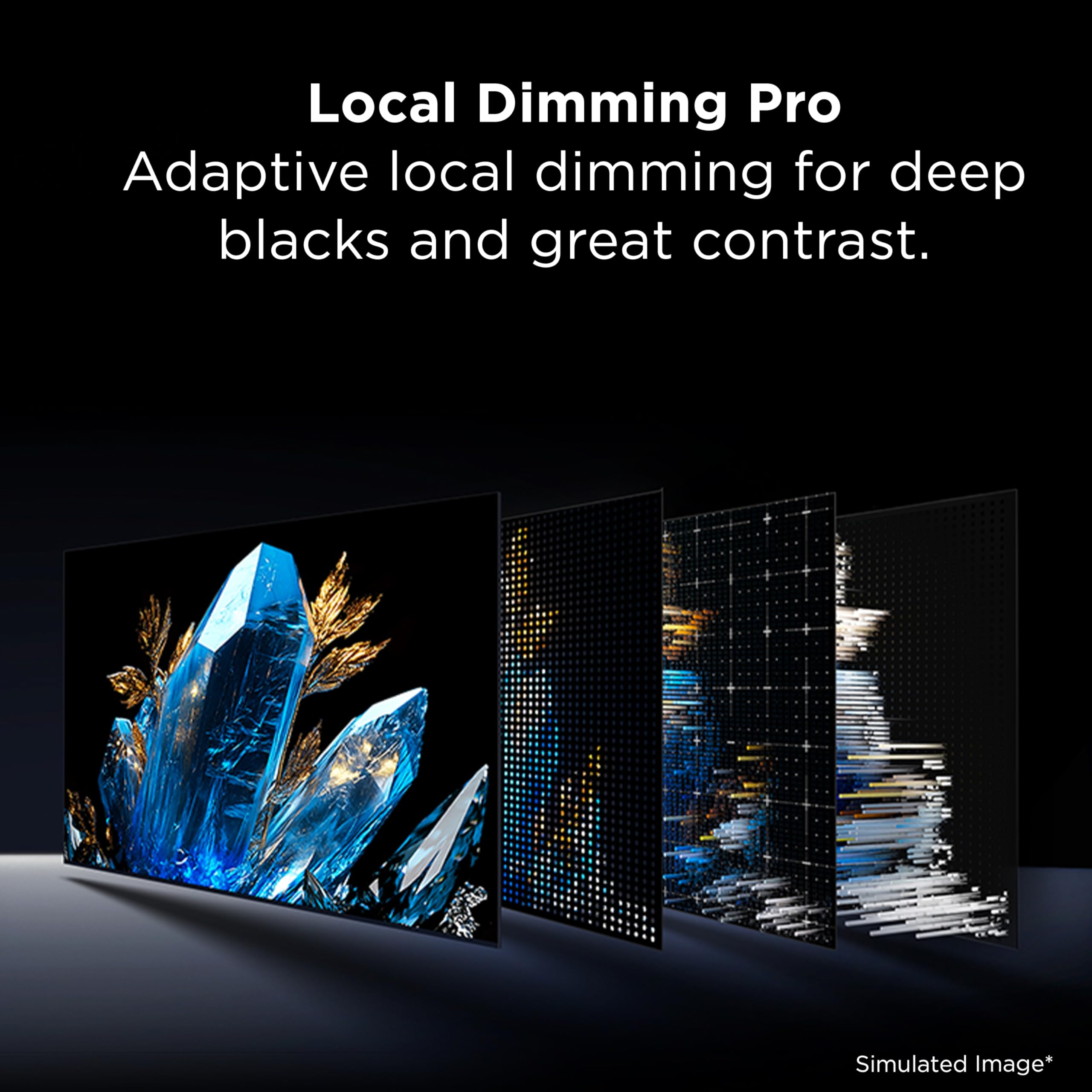 TCL QM64L Series QLED 4K Smart QD-Mini LED TV with Fire TV New Halo Control System, LD500 Precise Dimming Series, High Contrast HVA Panel, 144Hz Native Panel Refresh Rate