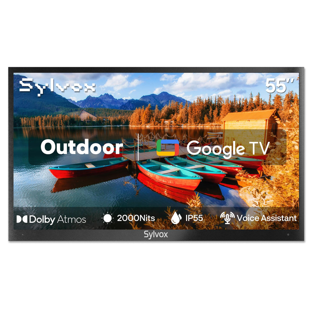 SYLVOX Weatherproof Outdoor Smart TV for Patio Use