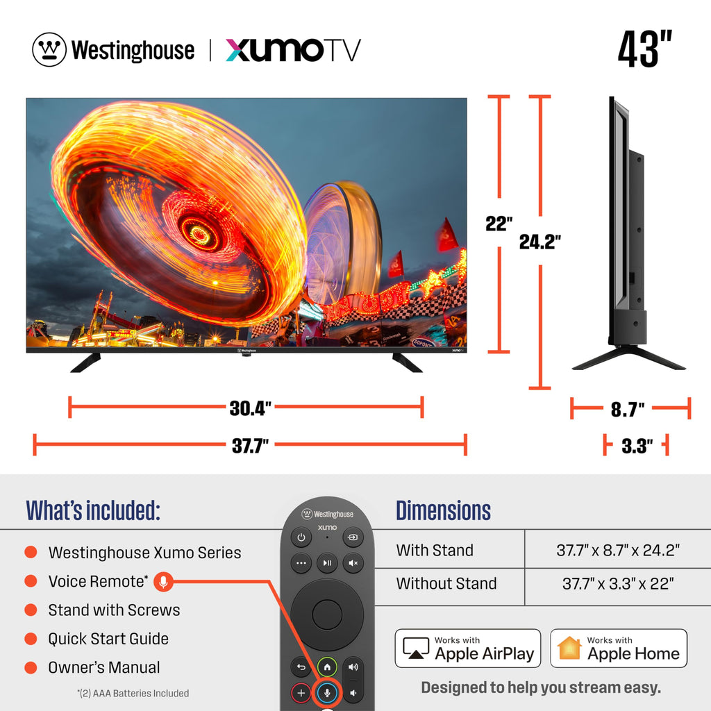 Westinghouse 4K UHD Xumo TV