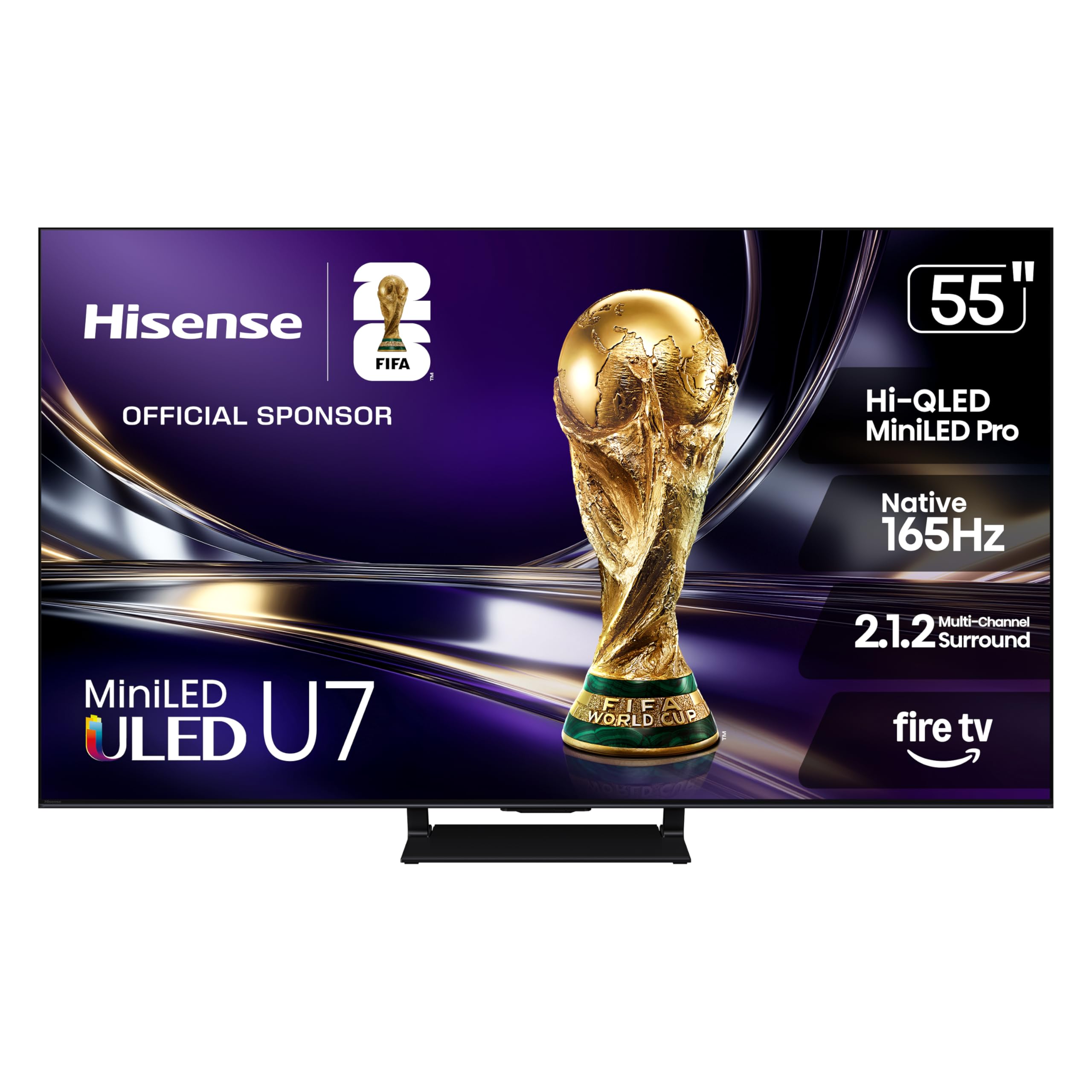 Hisense U7 4K Mini-LED ULED Fire Smart TV 2026