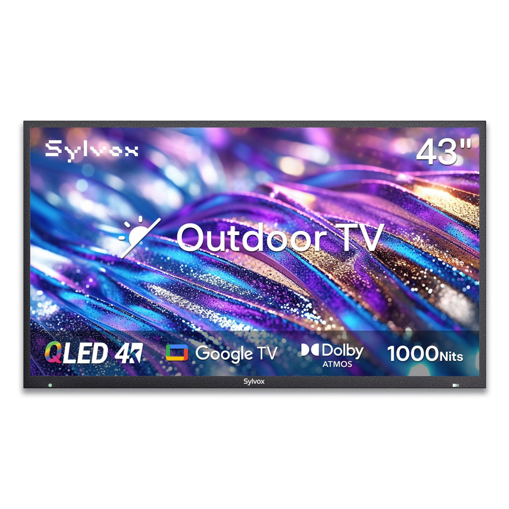 SYLVOX Weatherproof Outdoor Smart TV for Patio Use