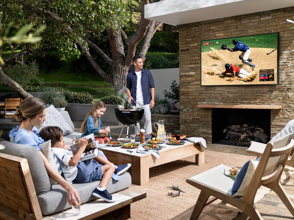 Samsung The Terrace 4K QLED Partial Sun Outdoor TV