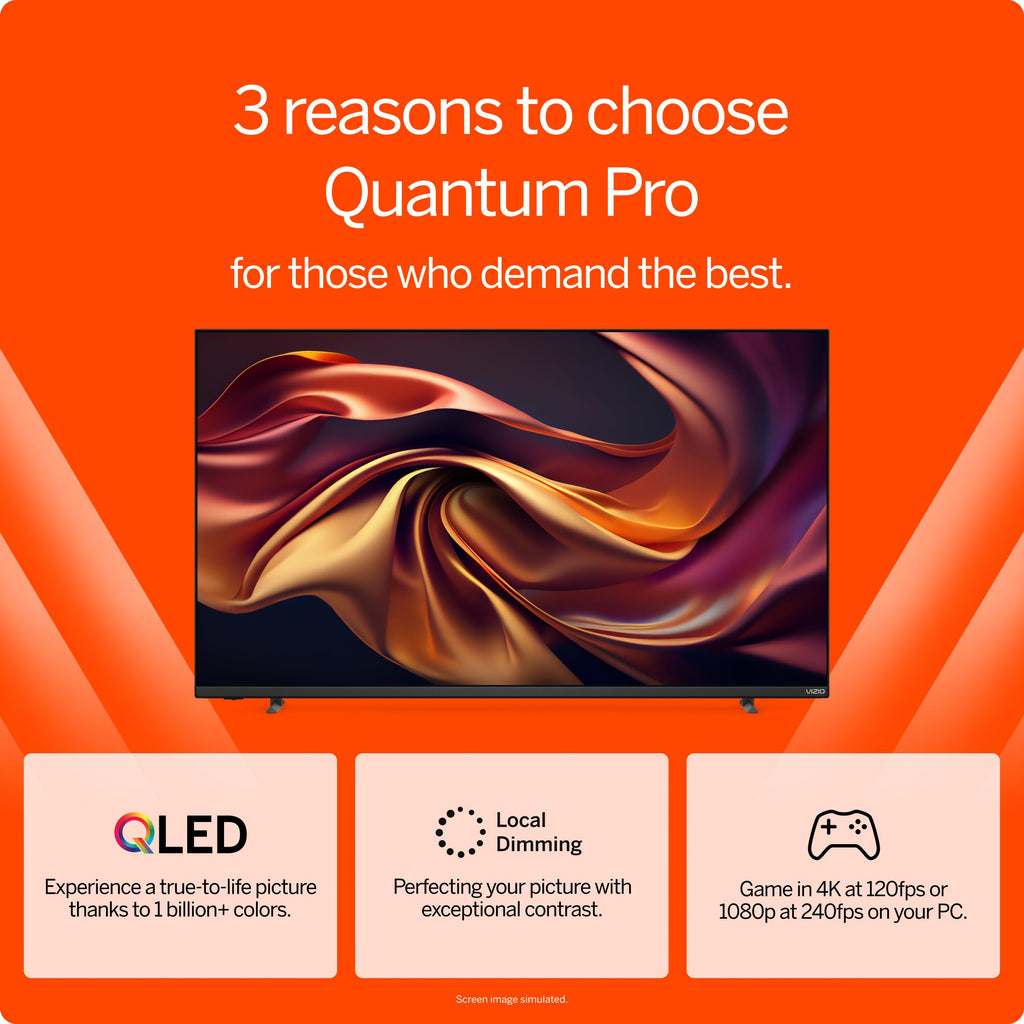VIZIO Quantum Pro 4K QLED 120Hz Smart TV