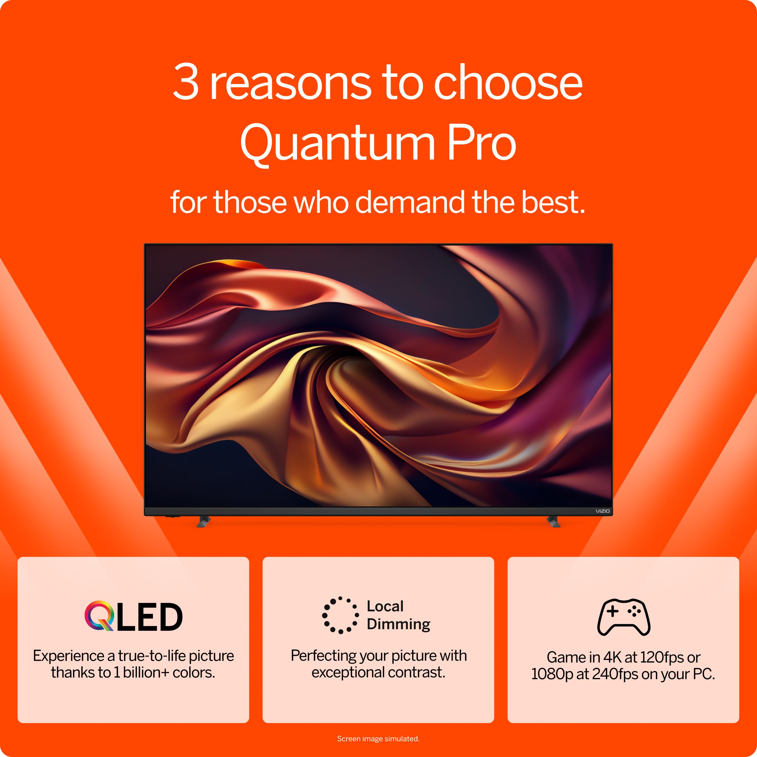 VIZIO Quantum Pro 4K QLED 120Hz Smart TV