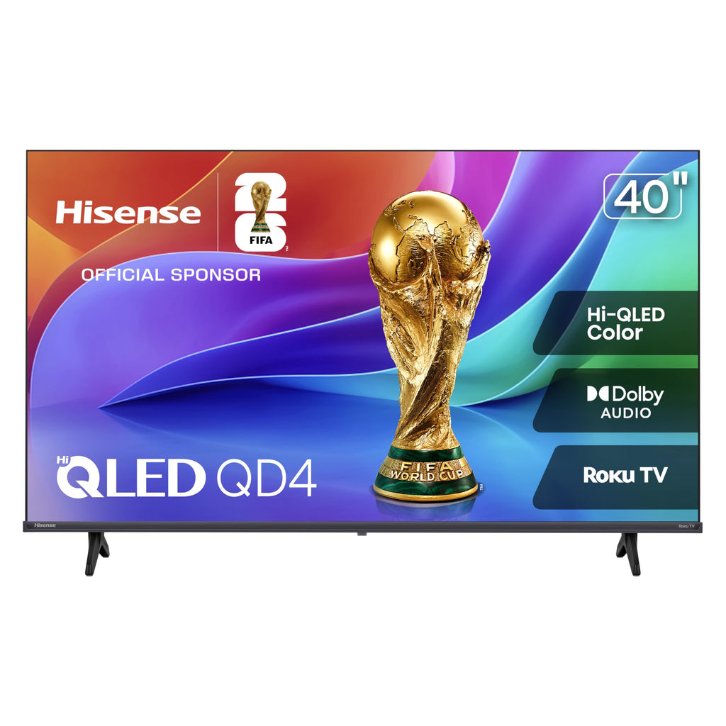 Hisense 32-Inch QD4 Hi-QLED HD Smart Roku TV