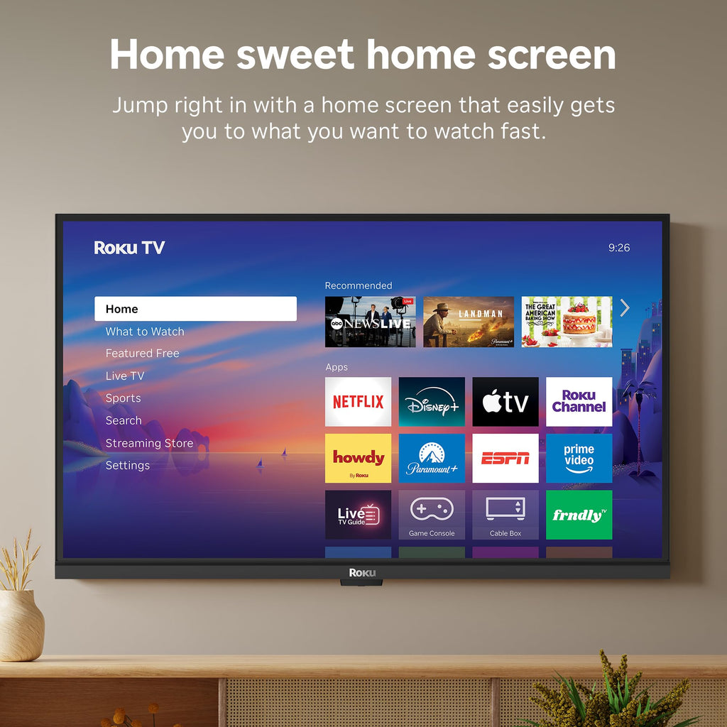 Roku Smart TV – HD TV - Roku TV with Voice Remote