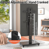 Rolling TV Stand