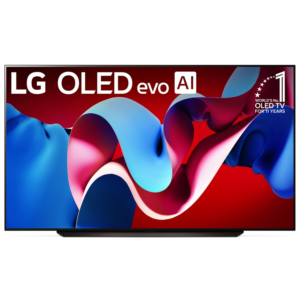 LG Class OLED evo C4 Series Smart TV 4K Processor Flat Screen with Magic Remote AI-Powered with Alexa Built-in